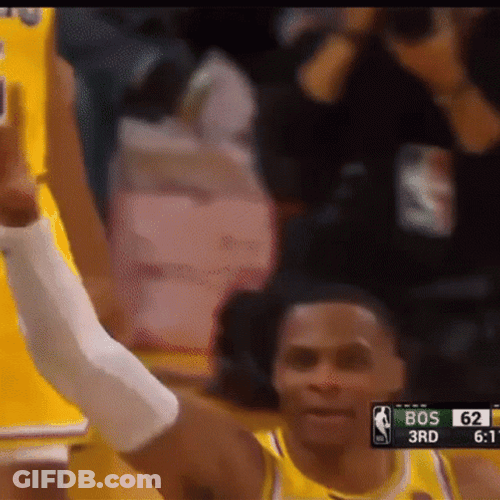 Lakers Russell Westbrook GIF
