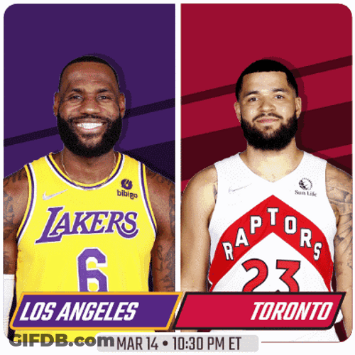Lakers Vs Toronto Game Day GIF