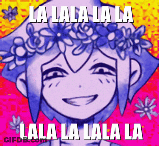 Lalala Animated Omori GIF