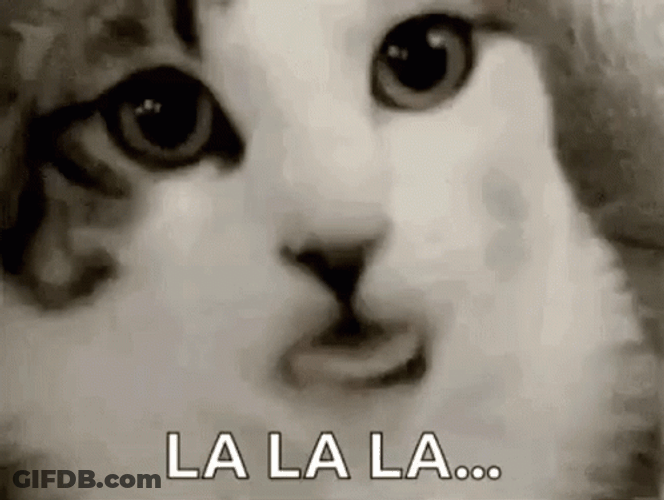 Lalala Funny Cat Tongue Out GIF