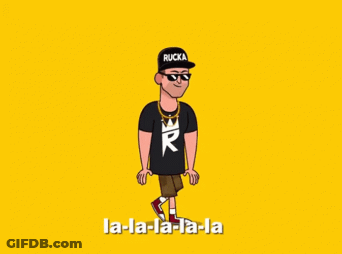 Lalala Hip Hop Song With A Twist GIF