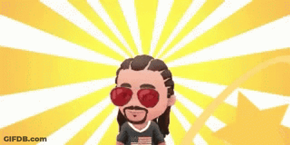 Lalala Rockstar Happy Friday GIF