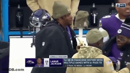 Lamar Jackson Football Player GIF