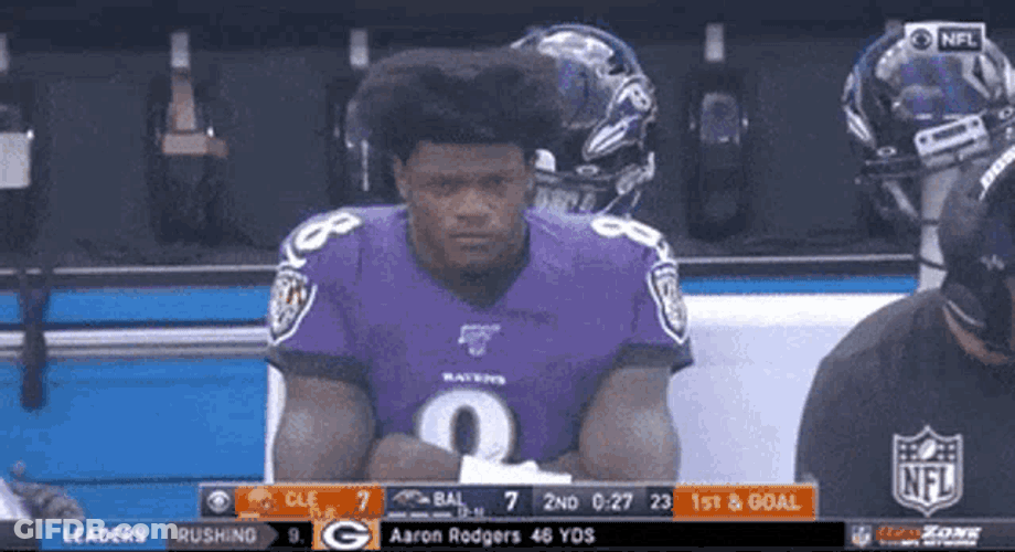 Lamar Jackson Mad GIF
