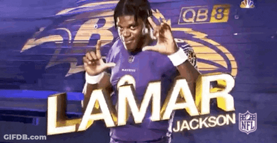 Lamar Jackson Poster GIF