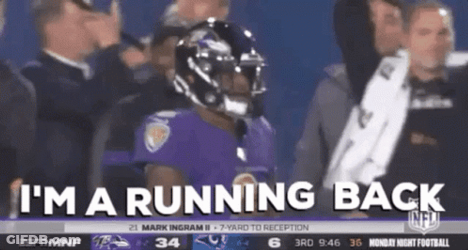 Lamar Jackson Running Back GIF