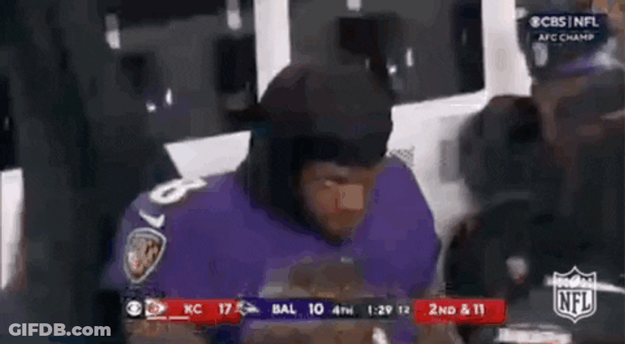 Lamar Jackson Serious Face GIF
