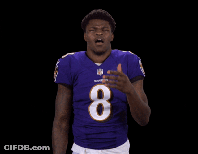 Lamar Jackson Yawn GIF