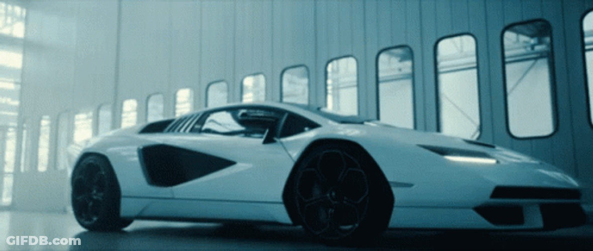 Lamborghini Countach LPI 8004 Sports Car GIF
