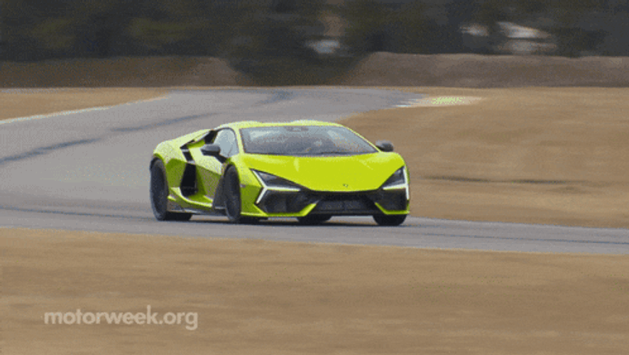 Lamborghini Revuelto Sports Car GIF