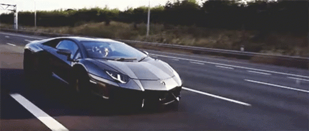 Lamborgini Aventador Cool Cars GIF