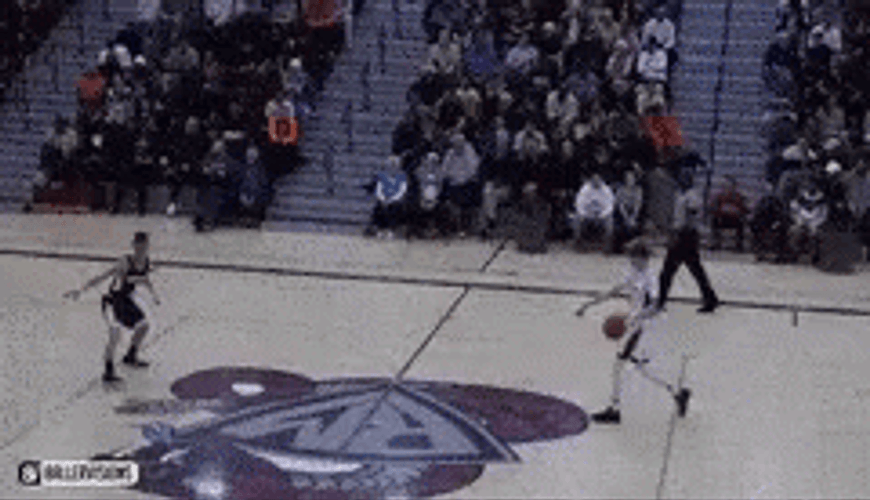Lamelo Ball Half Court Shot GIF