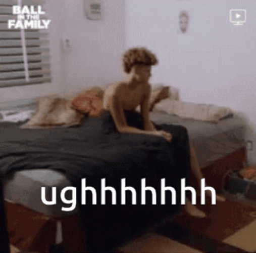 Lamelo Ball On Bed Ughhhh GIF
