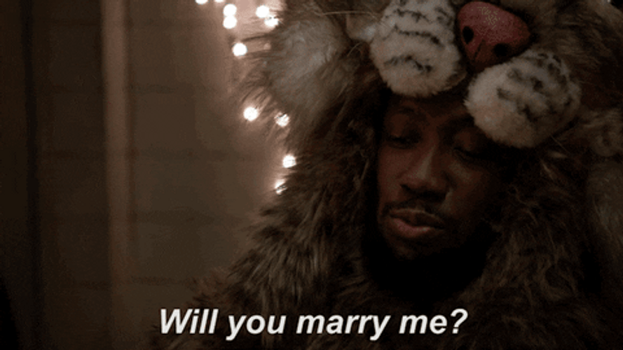 Lamorne Morris Will You Marry Me GIF