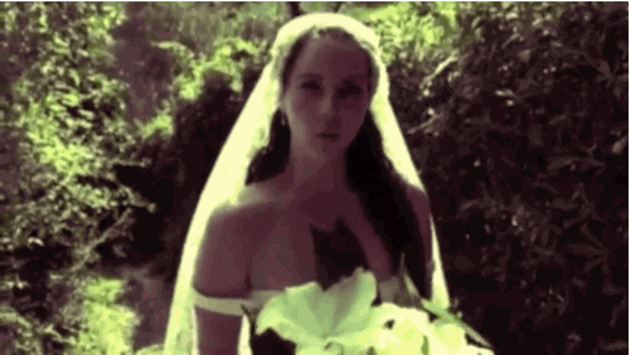 Lana Del Rey As Bride GIF