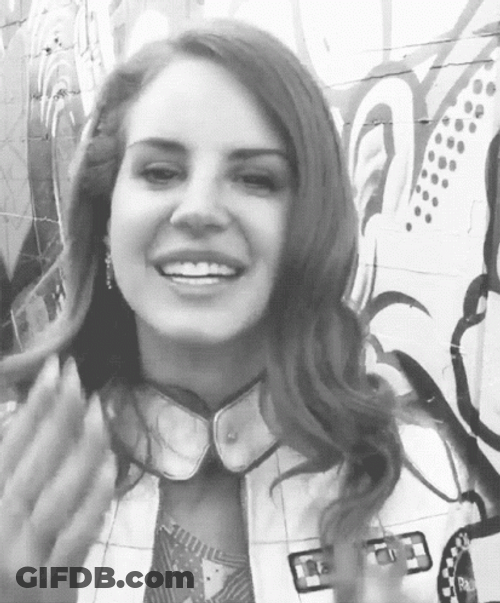 Lana Del Rey Blow A Kiss GIF