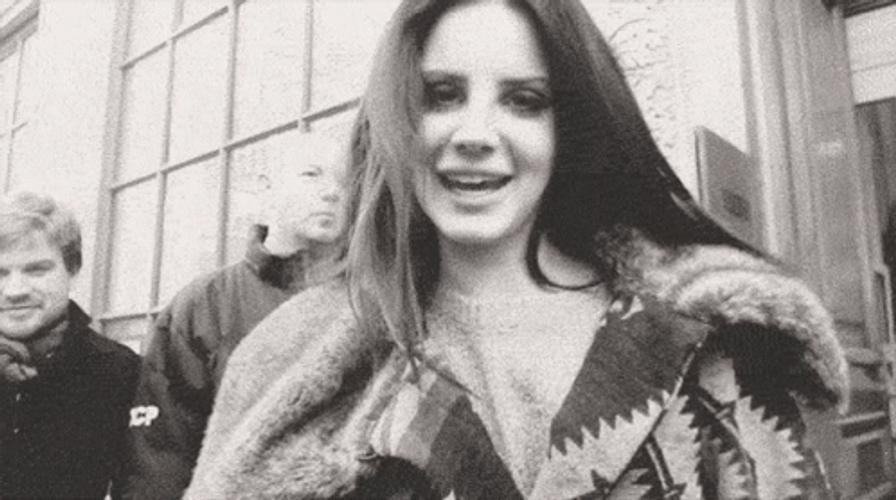 Lana Del Rey Goodbye Kiss GIF