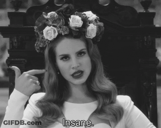 Lana Del Rey Insane GIF
