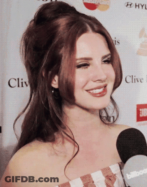Lana Del Rey Interview GIF