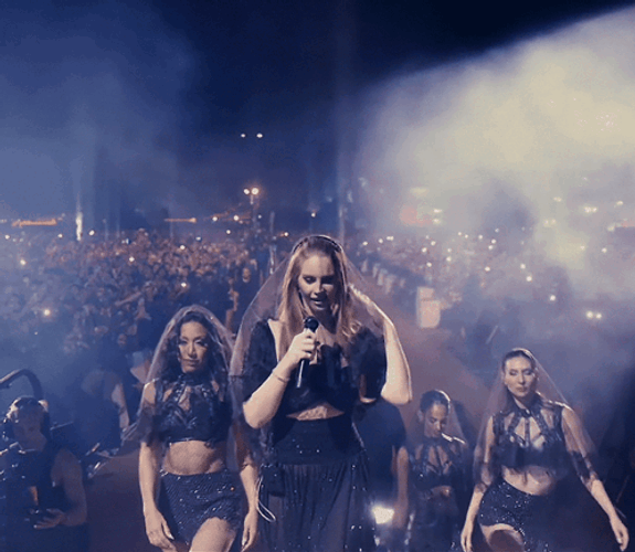 Lana Del Rey Performance At Coachella GIF