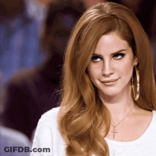 Lana Del Rey Shots GIF