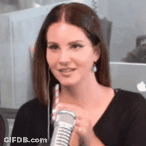 Lana Del Rey Sipping On A Straw GIF