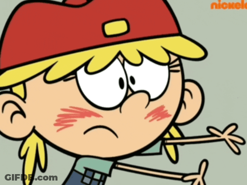 Lana From The Loud House With Nickelodeon Logo GIF