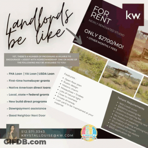 Landlord Property Flyer GIF