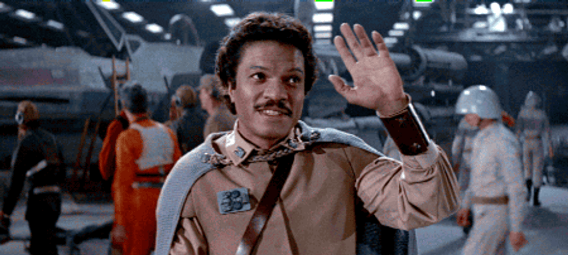 Lando Calrissian Good Luck Meme GIF