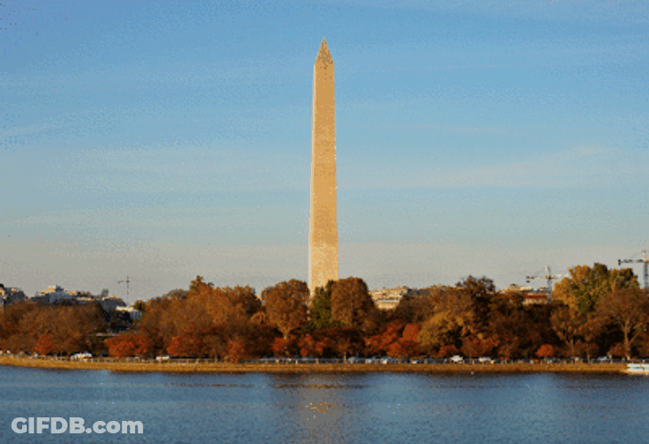 Landscape Washington Monument GIF