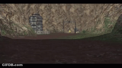 Landscape With Buildings In Distance GIF