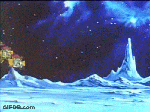 Landscape With Mountain In The Distance GIF