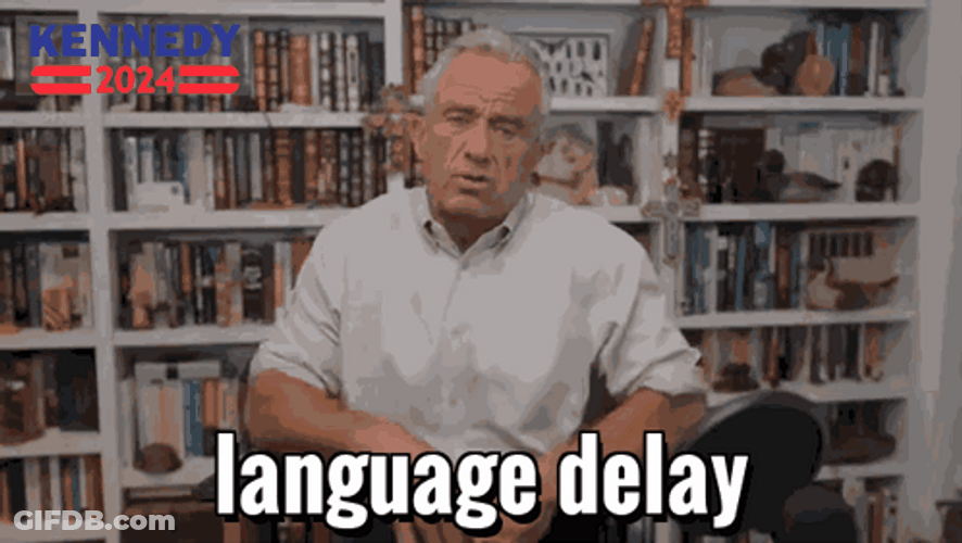 Language Delay Old Man GIF