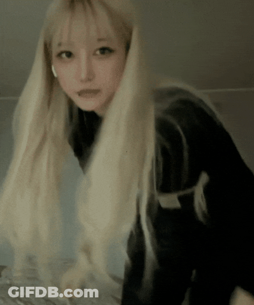 Lanky Girl Didn't Fit In Room GIF