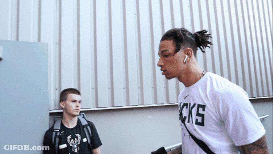 Lanky Tall Basketball Player GIF
