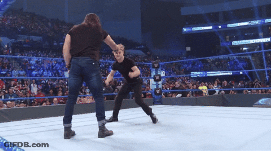 Lanky Tall Man Can't Be Hit GIF