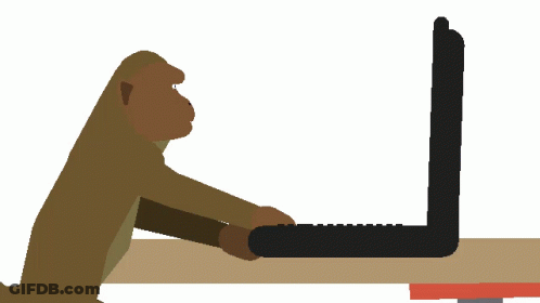 Laptop With Error Error On Screen GIF