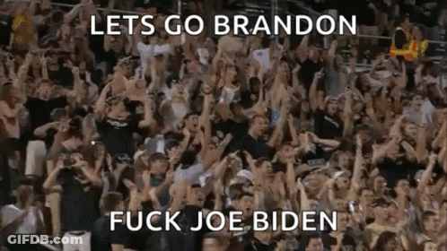 Large Crowd Standing In Stadium GIF