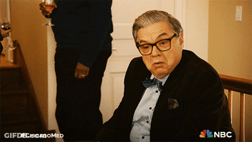 Large Group With Stick To Tech Speech Bubble GIF