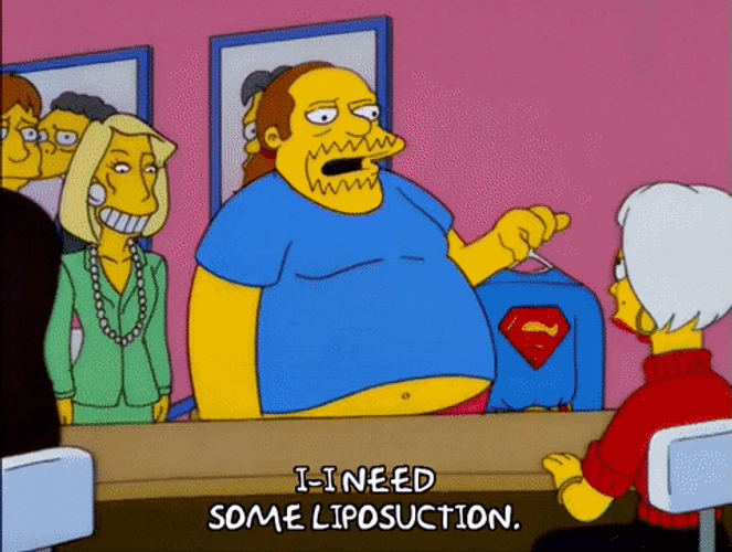 Large Marge Needs Liposuction GIF