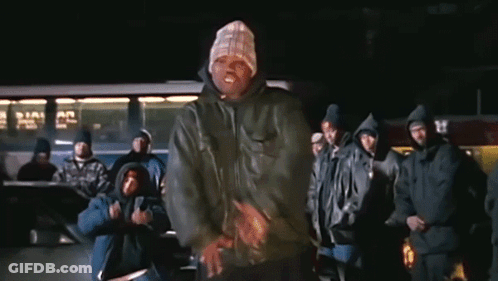 Large Room With People Watching Reach GIF