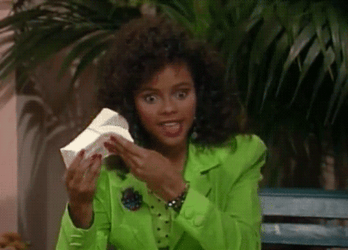 Lark Voorhies With Money GIF