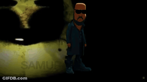 LARP LARP Sahur Poster Man In Sunglasses GIF