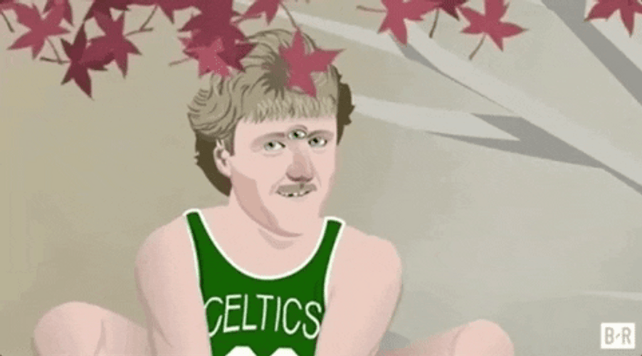Larry Bird Animation GIF