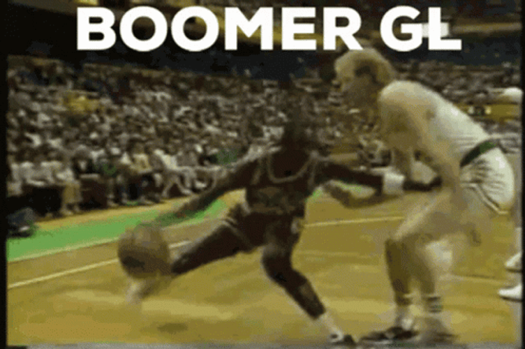 Larry Bird Boomer Girl GIF