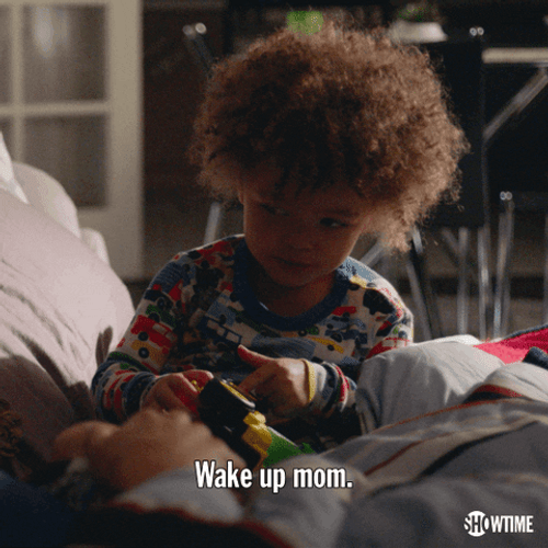 Larry Bird Kid Wake Up Mom GIF