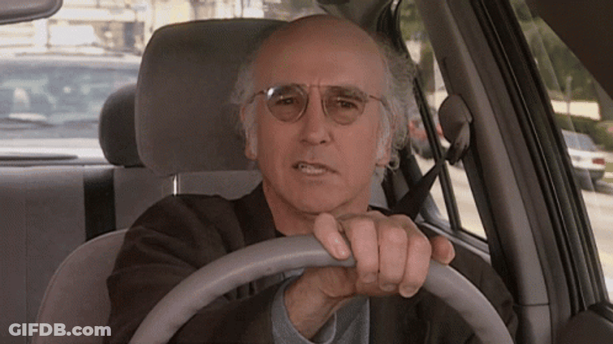 Larry David Disgusting Man GIF