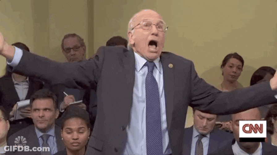 Larry David I'm In Heaven GIF