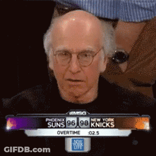 Larry David Yawn GIF