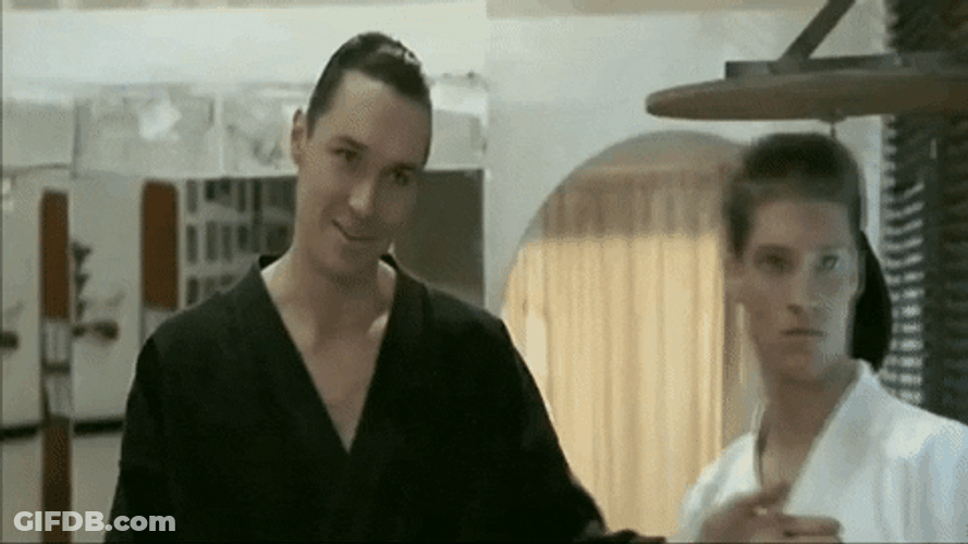 LaRusso Karate Kid GIF